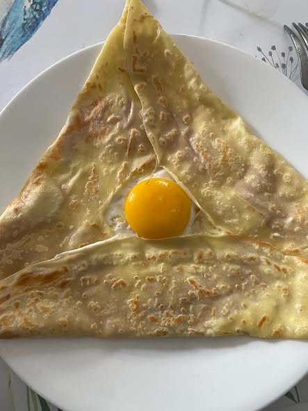 Galette à l'œuf